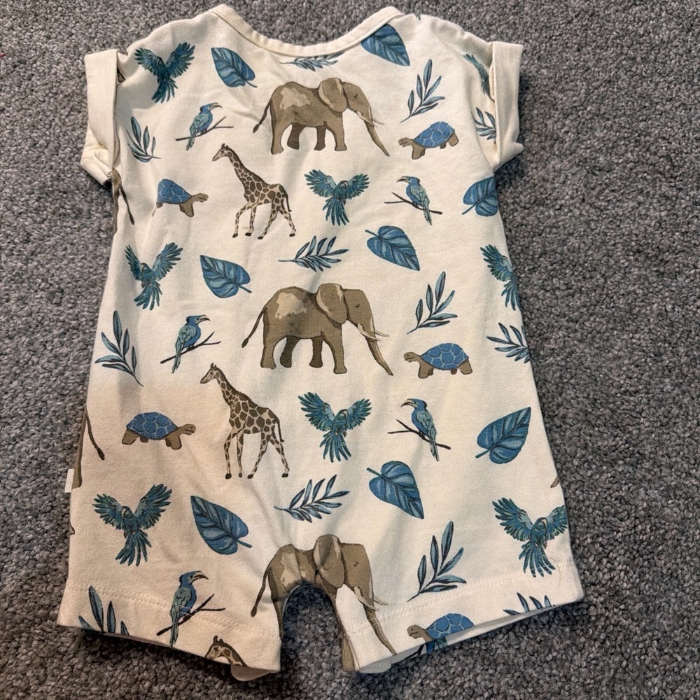 Animal Print Kids One Piece - Picture 2 of 3